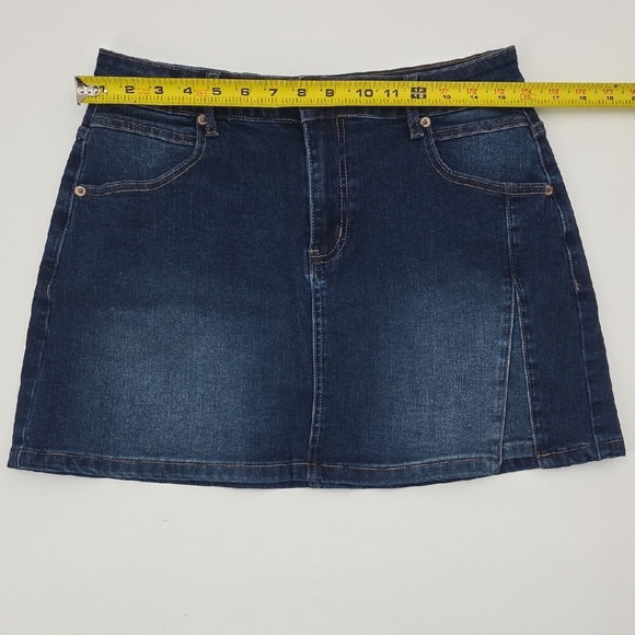 Denim Blue Women's Skirt - Picture 14 of 16